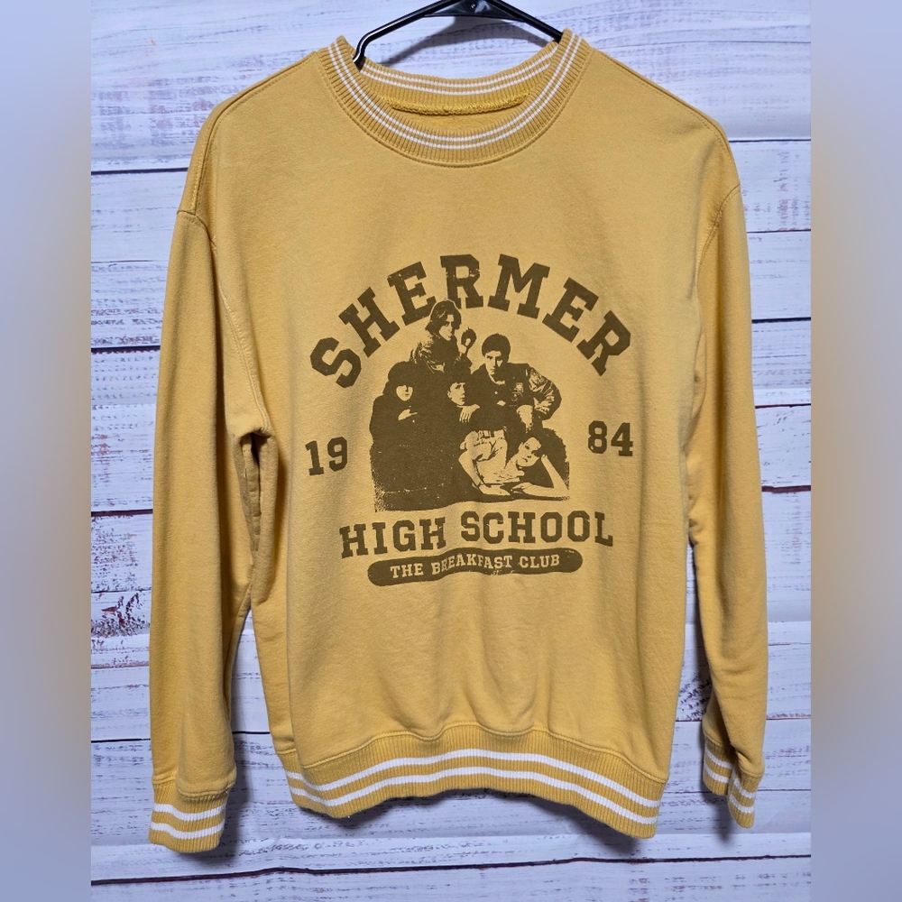Yellow Shermer High School Sweatshirt